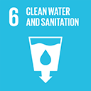 6. SDGs logo, Clean Water and Sanitation
